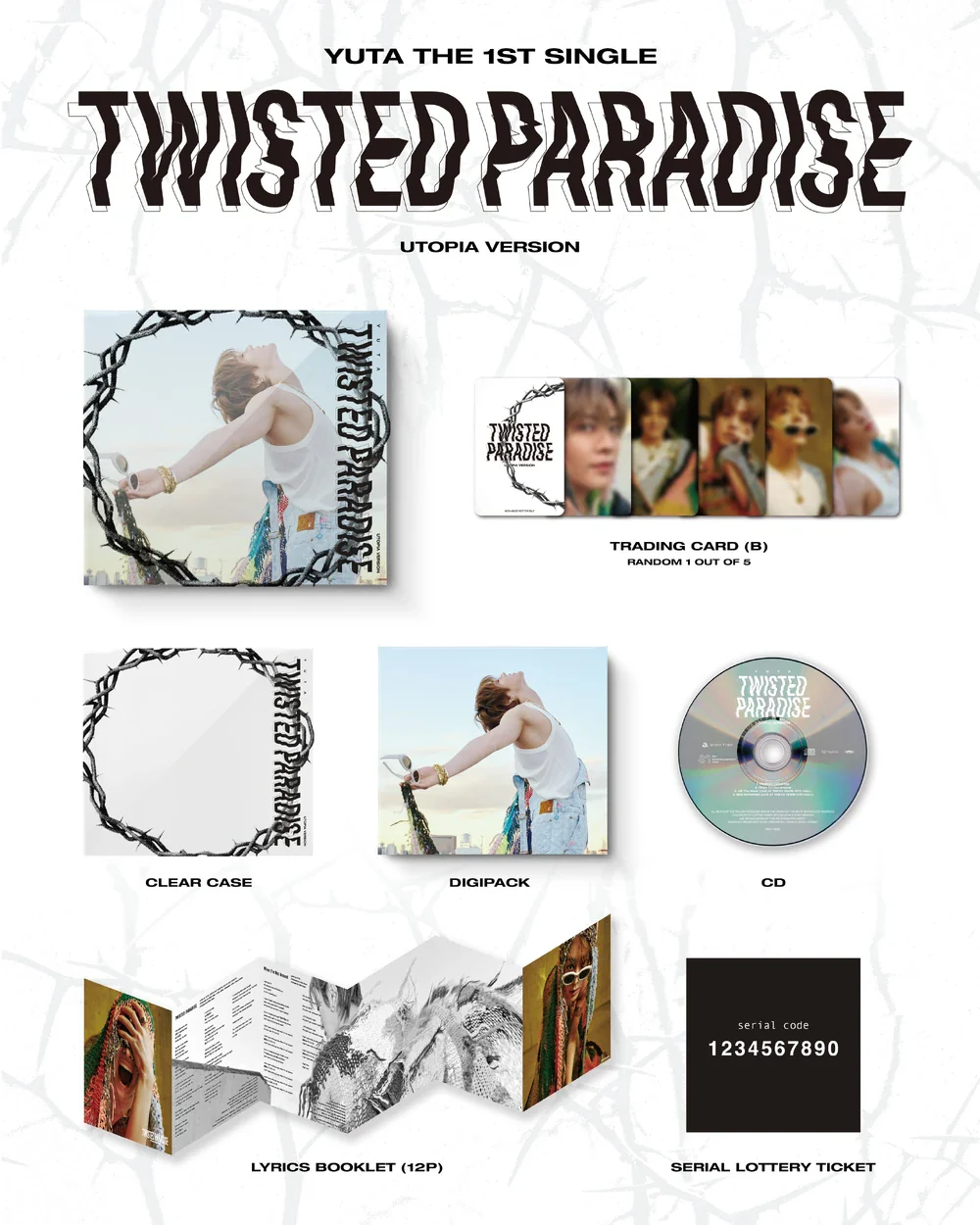 YUTA (NCT) - TWISTED PARADISE - Image 6
