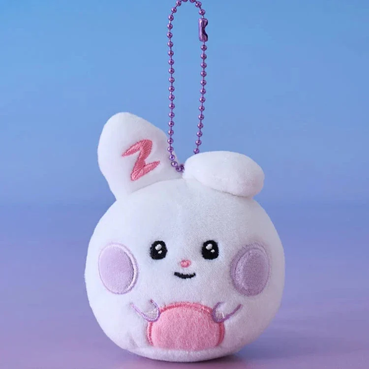 ZEROBASEONE 'ZERONI' - FLUFFY FACE KEYRING - Image 2